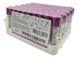 Tubos Vacutainer lila 4.0 ml C/100 BD