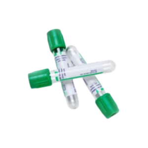 Tubo Vacutainer Verde 6 ml con Heparina de Litio 95 USP