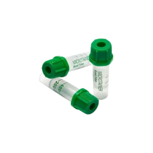 365985 TUBO MICROT CAP TAP VERDE C/HEPARINA LIT